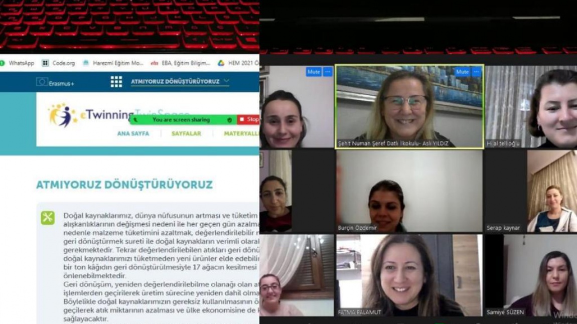 Atmıyoruz, Dönüştürüyoruz Ocak Ayı Webinarı